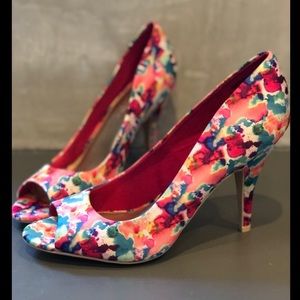 Christian Siriano for Payless - Floral Heels